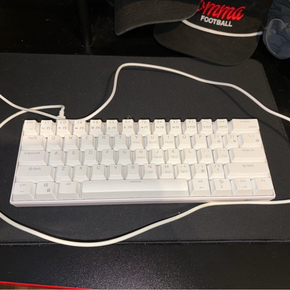 White LED, Light Up Gaming Keyboard- Royal Kludge